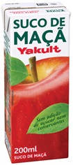 Suco de Maçã Yakult ganha nova embalagem