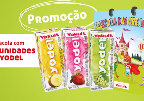 KIT YODEL É DESTAQUE DA CAMPANHA DE VENDAS DA YAKULT PARA O DIA DAS CRIANÇAS