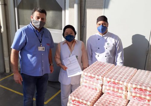 LEITE FERMENTADO YAKULT É DOADO PARA HOSPITAIS DA GRANDE SÃO PAULO