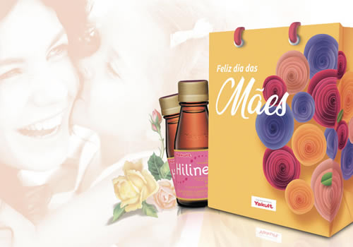 Campanha promocional do  Hiline F para o Dia das Mães