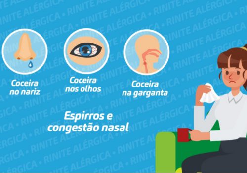 Efeito probiótico na rinite alérgica