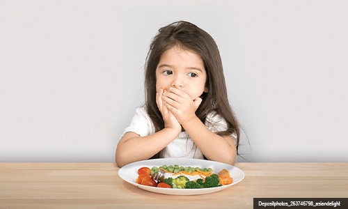Neofobia alimentar precisa ser tratada