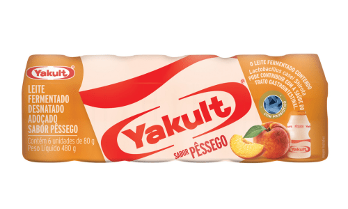 <strong>Yakult apresenta o Leite Fermentado sabor pêssego</strong>