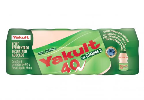 O Yakult 40 com vitamina D já está no mercado
